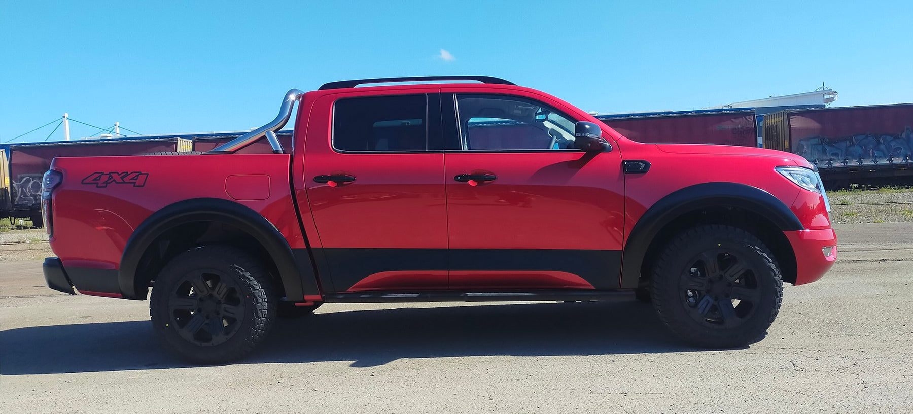 Great Wall Cannon on 18 inch Black Rhino Wanaka
