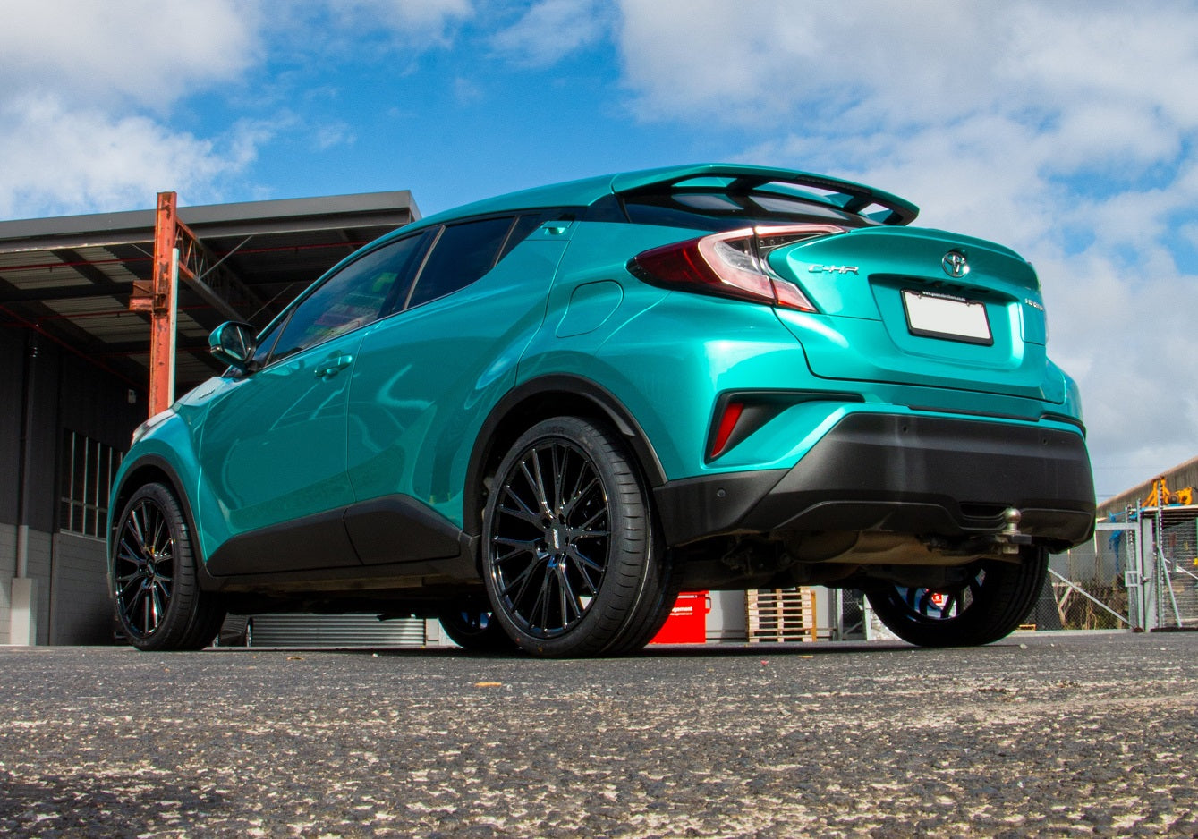Toyota C-HR on BGW Blackhawk