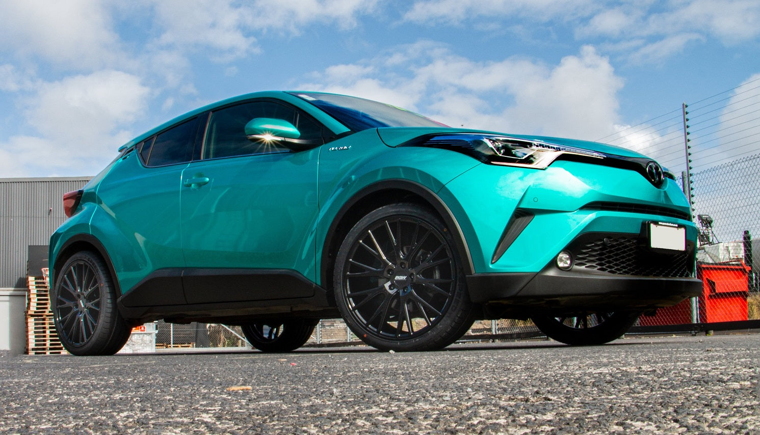 Toyota C-HR on BGW Blackhawk