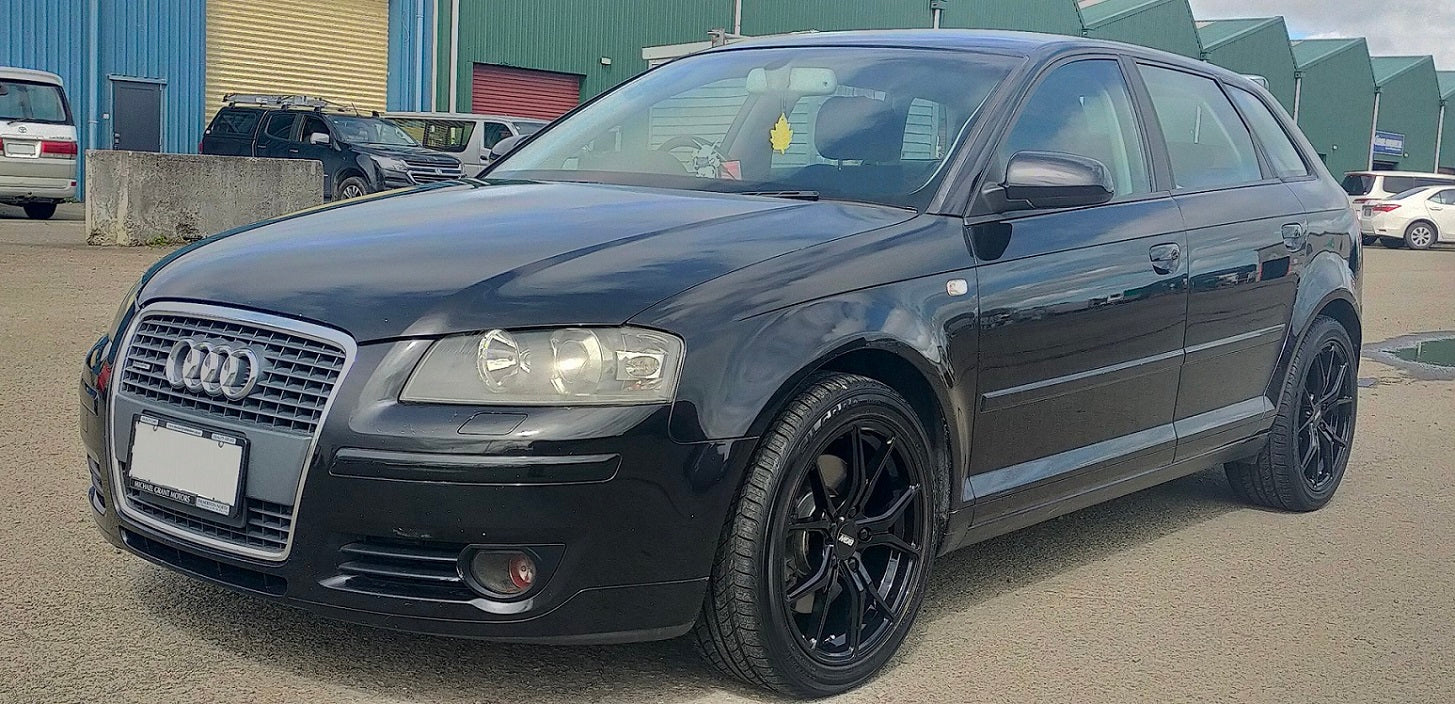 Audi A3 (2003) on 17" BGW Compton