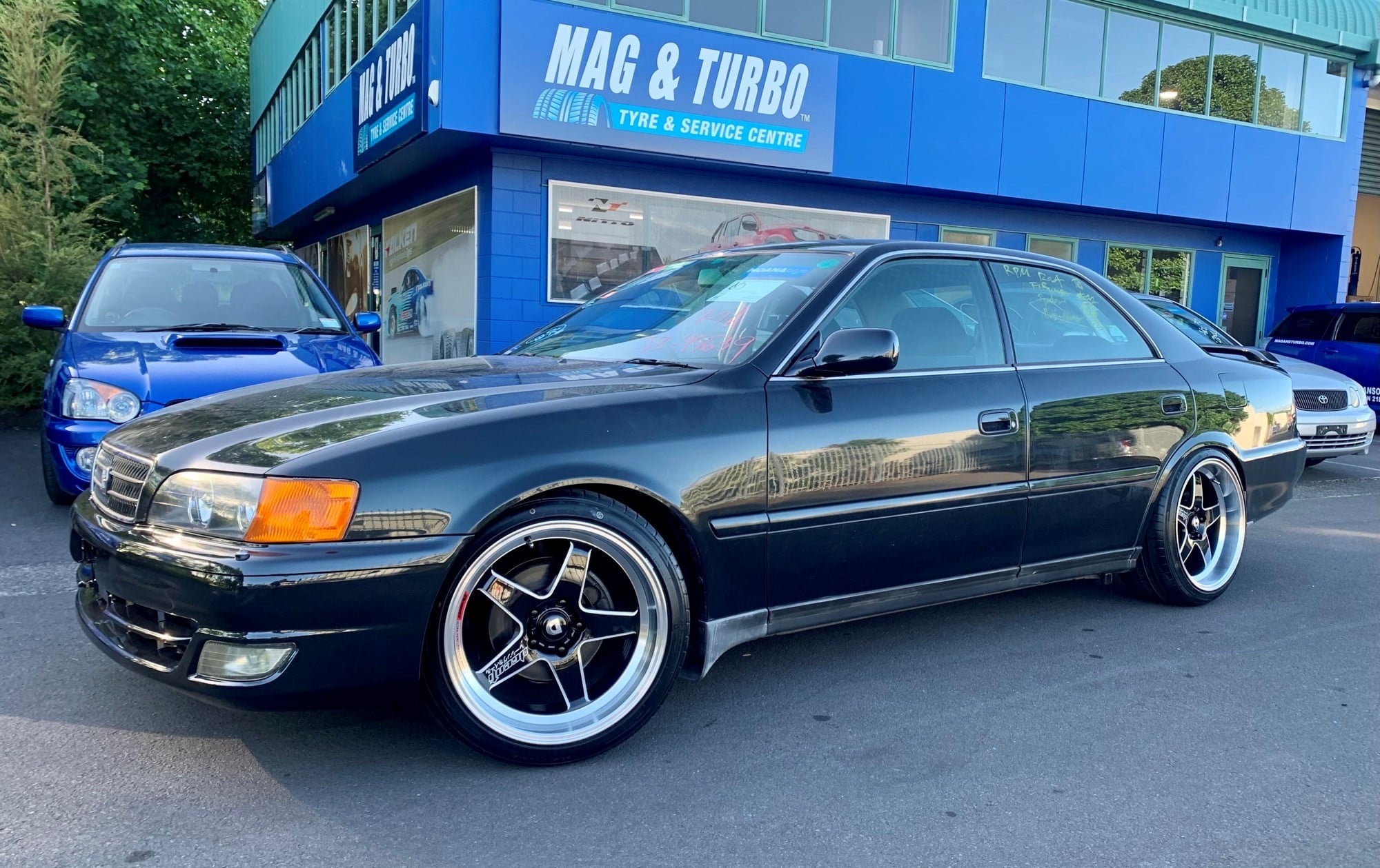 Toyota Chaser on BGW ST665