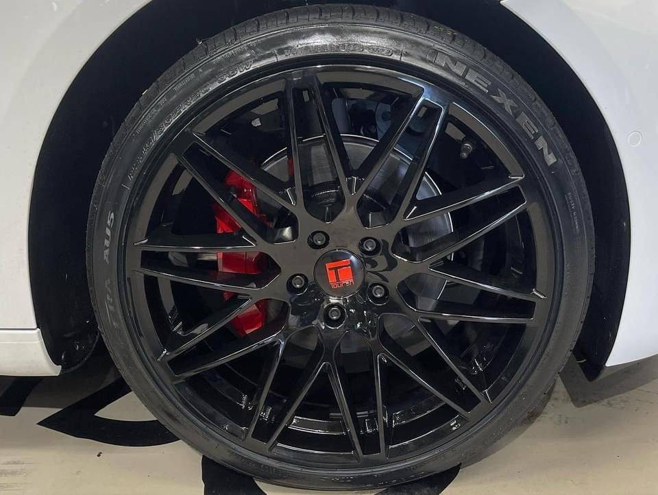 Tesla Model 3 on 20" Touren TR75 wheels