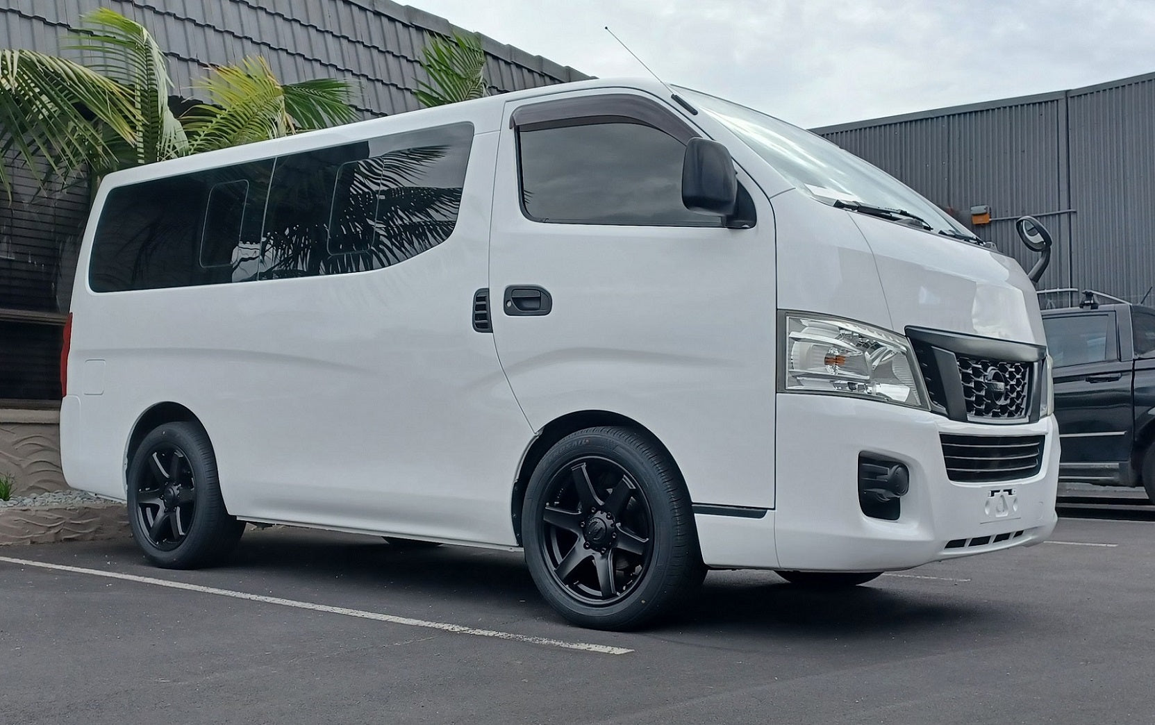 Nissan NV350 Caravan on BGW Beast