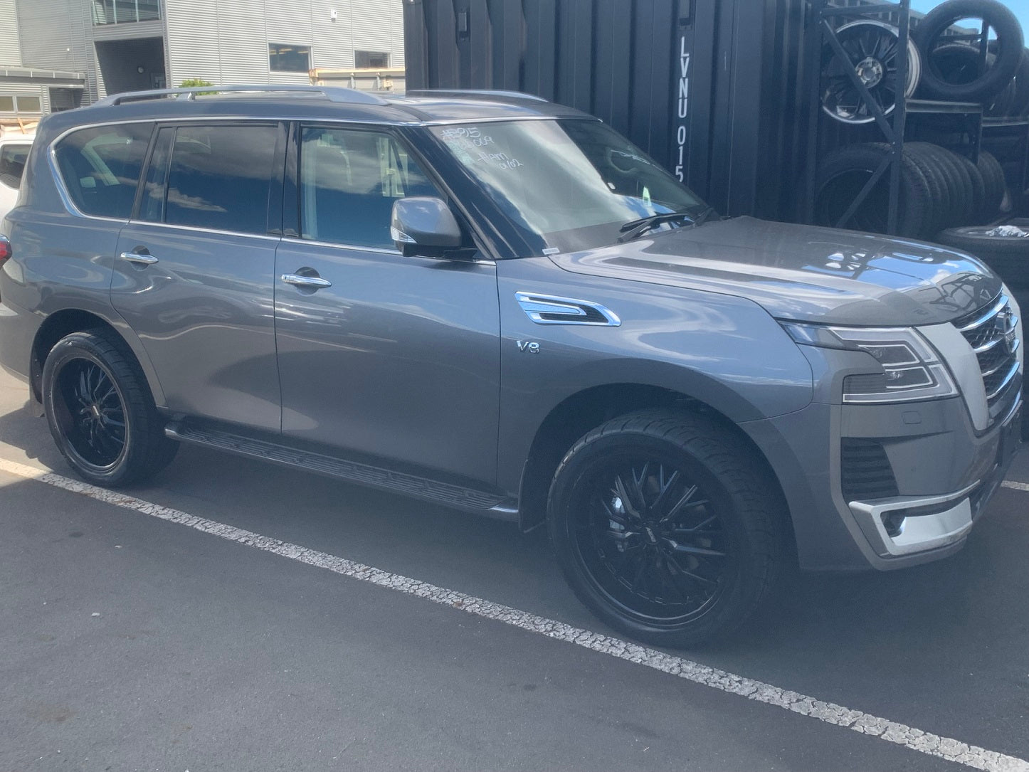 Nissan Patrol Y62 (2022) on BGW Insurgent