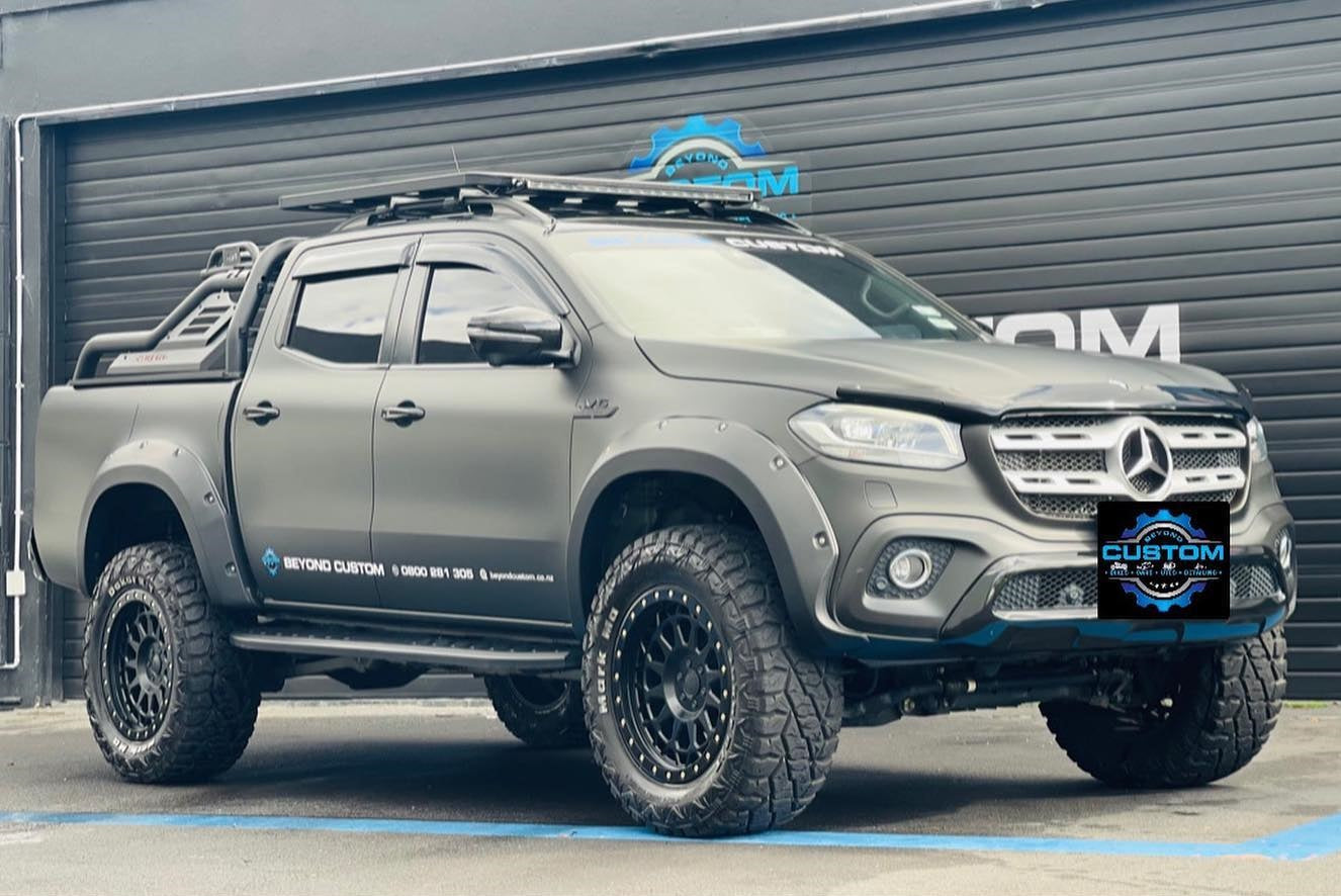 Mercedes X-Class on 20" Black Rhino Primm
