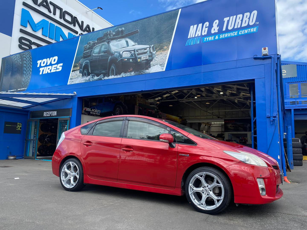 Toyota Prius on 18" BGW Stinger