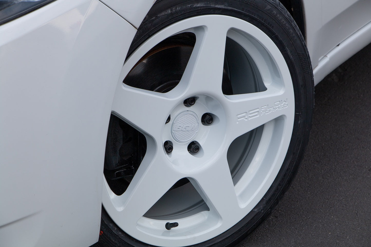 Honda Accord Euro on 18" BGW R5
