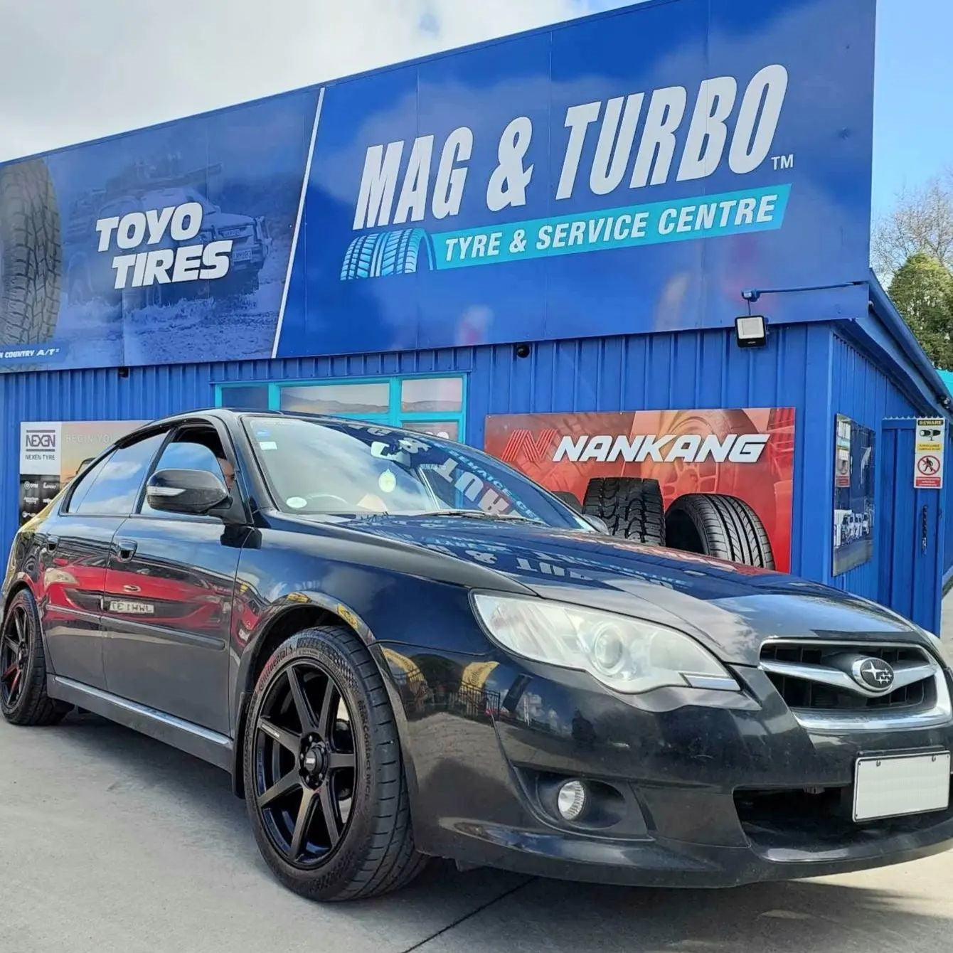 Subaru Legacy (2009) on BGW JD7