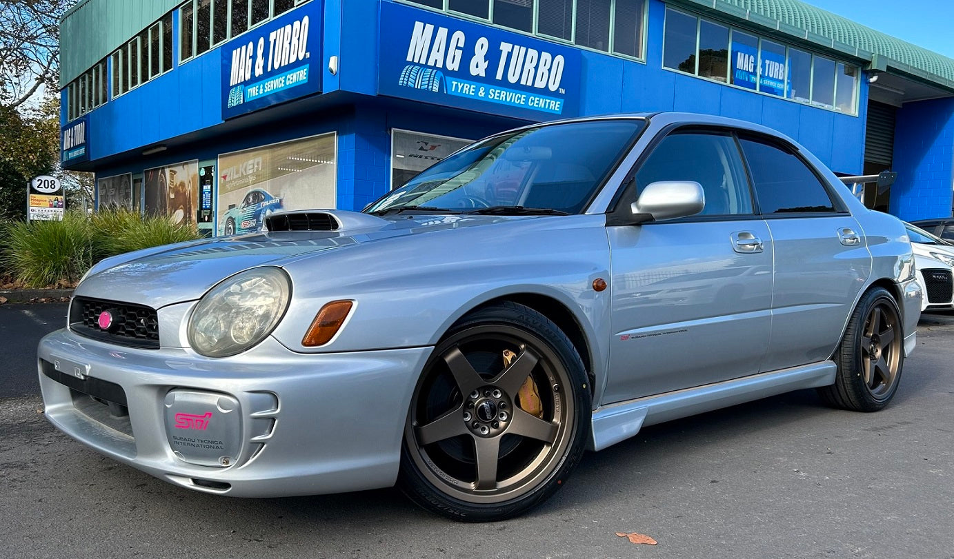 Subaru Impreza WRX (2002) on BGW DC Five