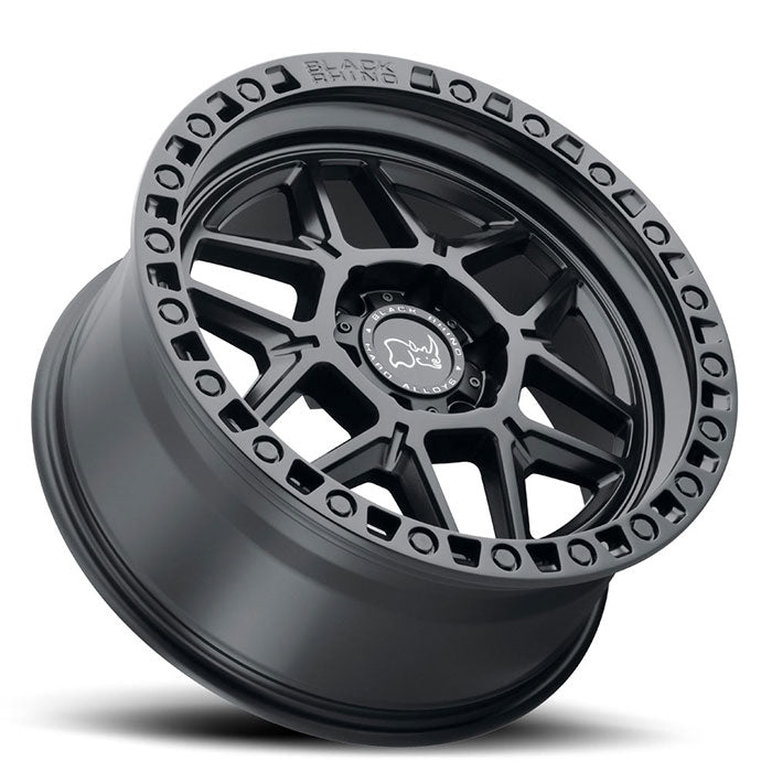 Load image into Gallery viewer, Black Rhino Wheels KELSO Matt Black w/Black Bolts
