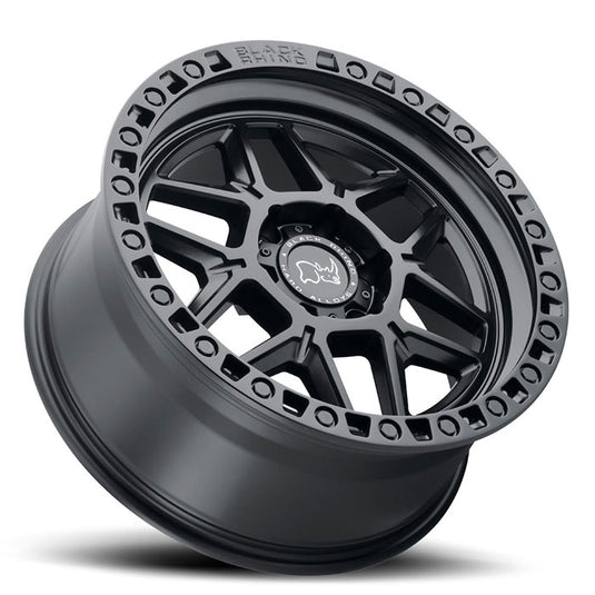 Black Rhino Wheels KELSO Matt Black w/Black Bolts