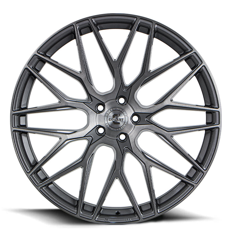 Load image into Gallery viewer, Covert Wheels CV1 Titanium w/Brushed Face
