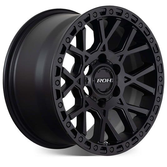 ROH Alloy Wheels CRAWLER Matt Black