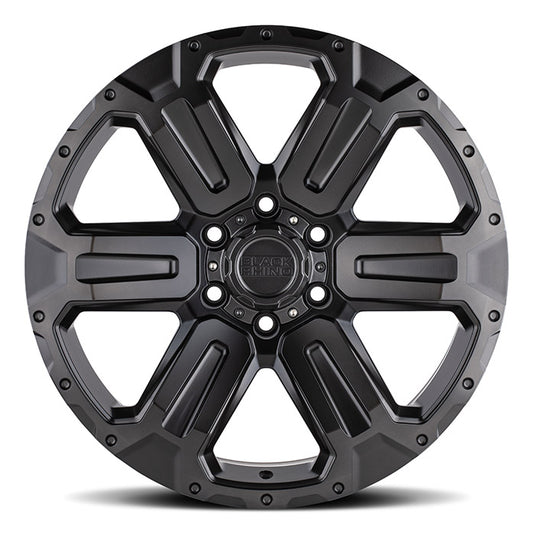 Black Rhino Wheels WANAKA Matt Gunmetal w/Brushed Face & Gunmetal Tint