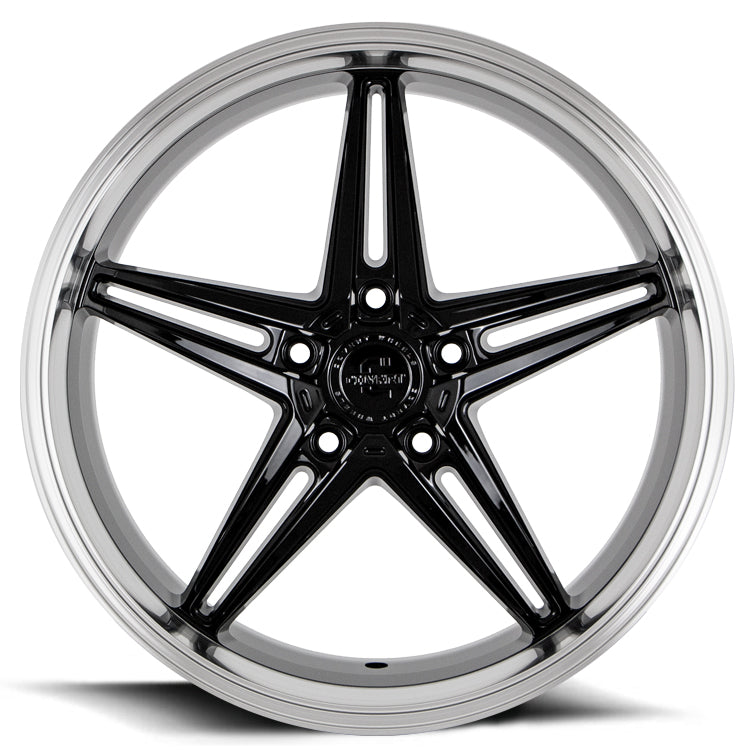 Load image into Gallery viewer, Covert Wheels CV5 Gloss Black w/Machined Lip
