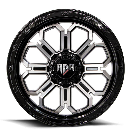 Red Dirt Road RD23 Gloss Black w/Machined Face & Black Lip
