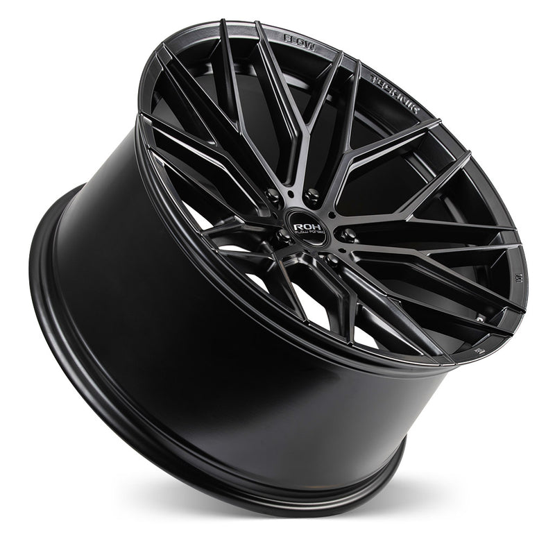 Load image into Gallery viewer, ROH Alloy Wheels RF4 Matt Black
