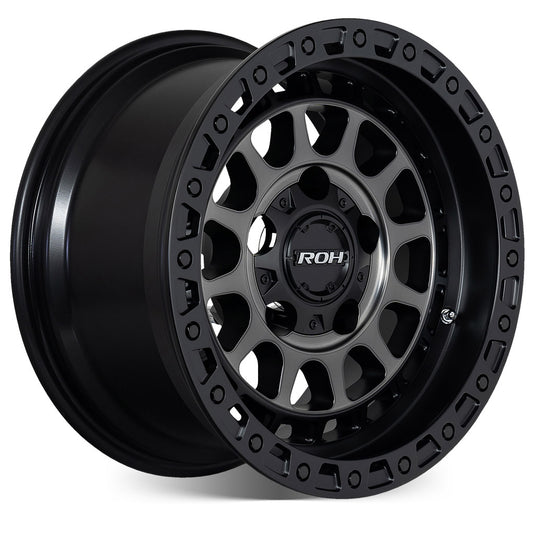 ROH Alloy Wheels ASSAULT Matt Black w/Machined Face & Dark Tint