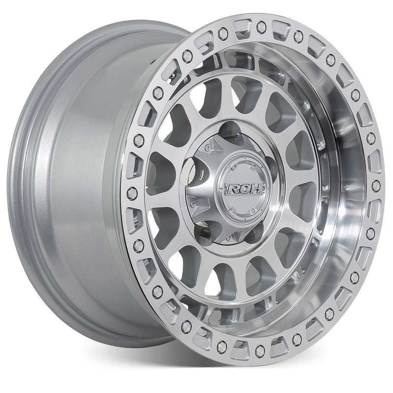 Load image into Gallery viewer, ROH Alloy Wheels ASSAULT Silver w/Machined Face

