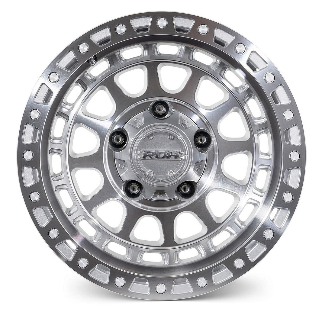 Lancer Rims Silver Roh ROH Alloy Wheels ASSAULT Silver w/Machined Face – BG Marketing