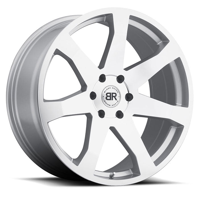 Black Rhino Wheels MOZAMBIQUE Silver w/Machined Face
