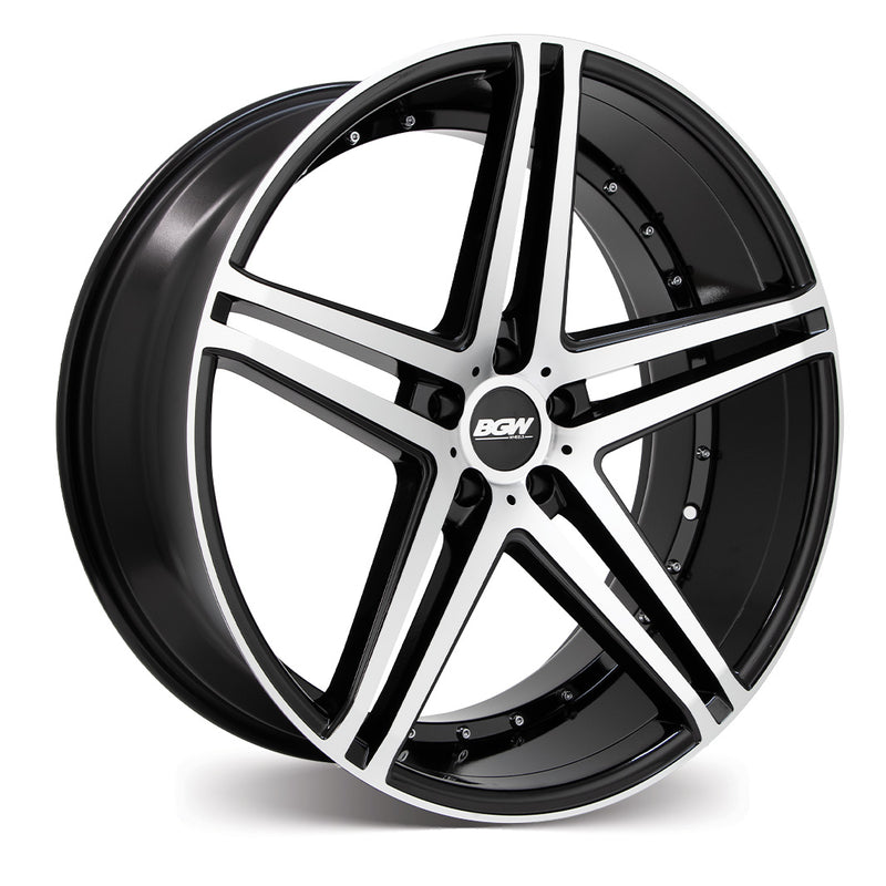 BGW SAXON Gloss Black w/Machined Face