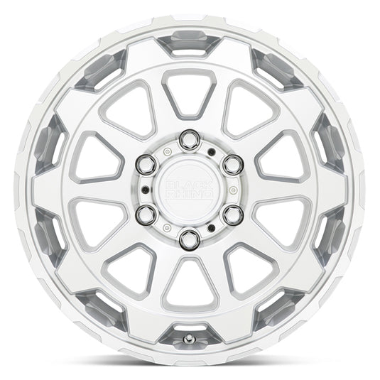 Black Rhino Wheels ROTOR Gloss Silver w/Mirror Cut Face