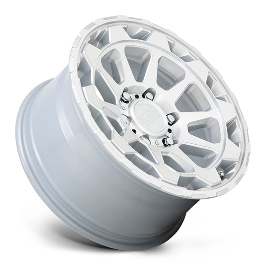Black Rhino Wheels ROTOR Gloss Silver w/Mirror Cut Face