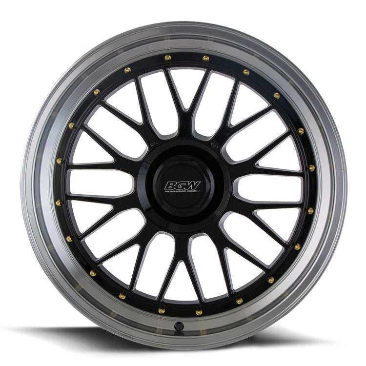 Load image into Gallery viewer, BGW EURO MESH Gloss Black w/Machined Lip
