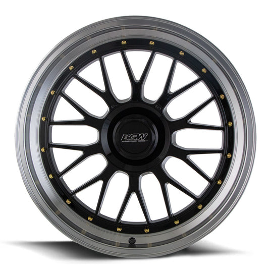 BGW EURO MESH Gloss Black w/Machined Lip