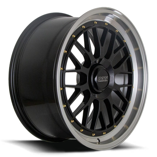 BGW EURO MESH Gloss Black w/Machined Lip