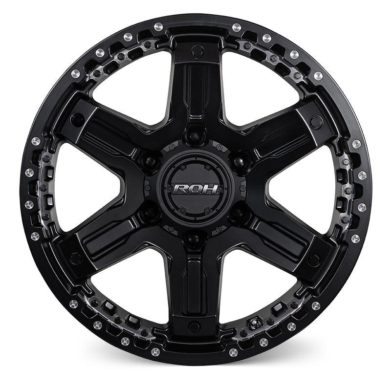 Load image into Gallery viewer, ROH Alloy Wheels ROCK 6 Matt Black
