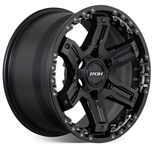 ROH Alloy Wheels ROCK 6 Matt Black