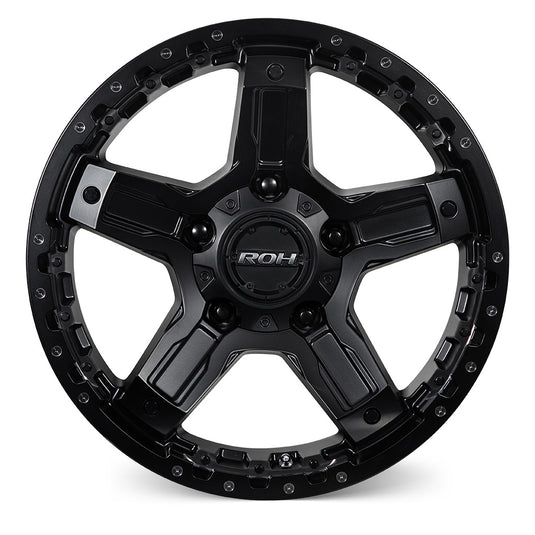 ROH Alloy Wheels ROCK 5 Matt Black
