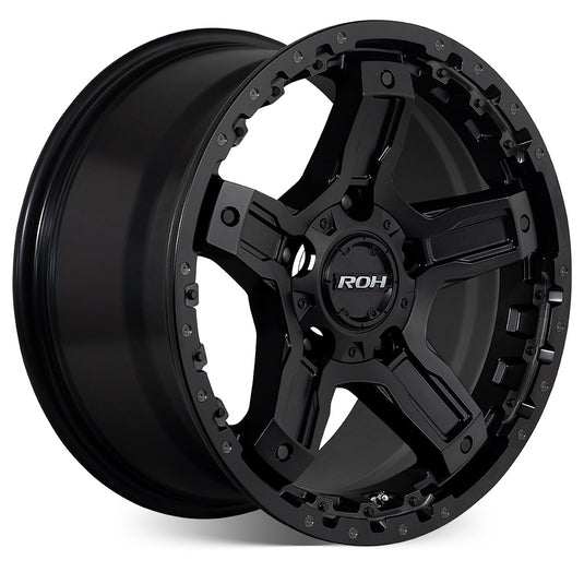 ROH Alloy Wheels ROCK 5 Matt Black