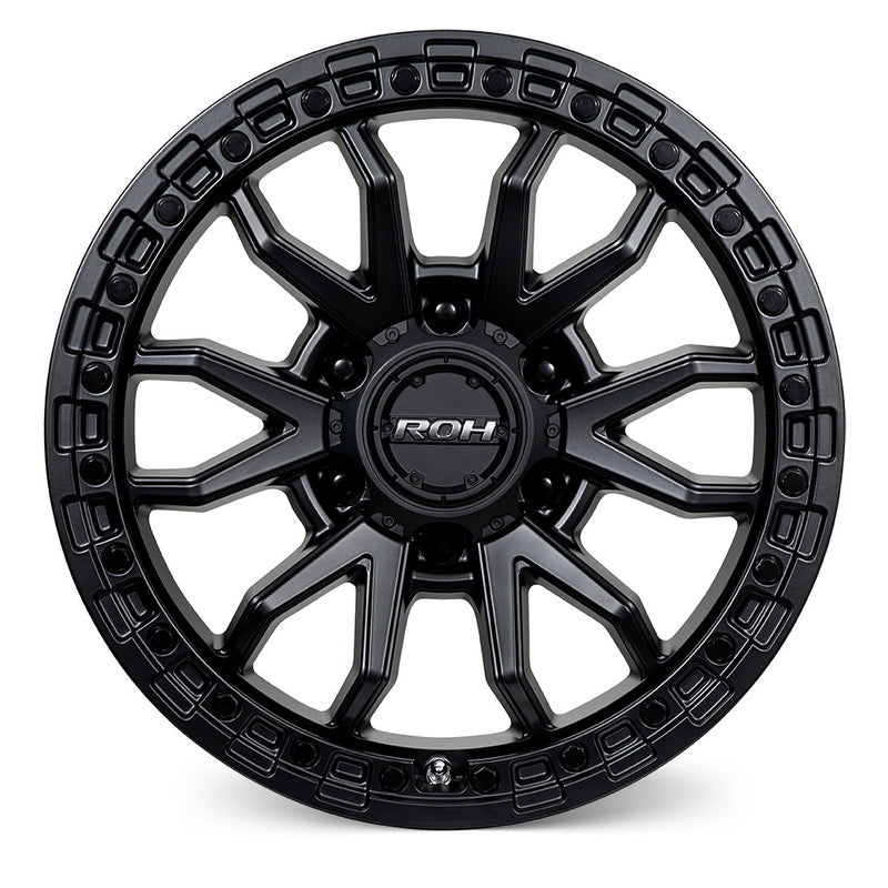 Load image into Gallery viewer, ROH Alloy Wheels RAID Matt Black
