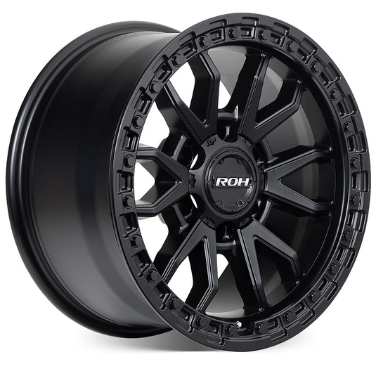ROH Alloy Wheels RAID Matt Black