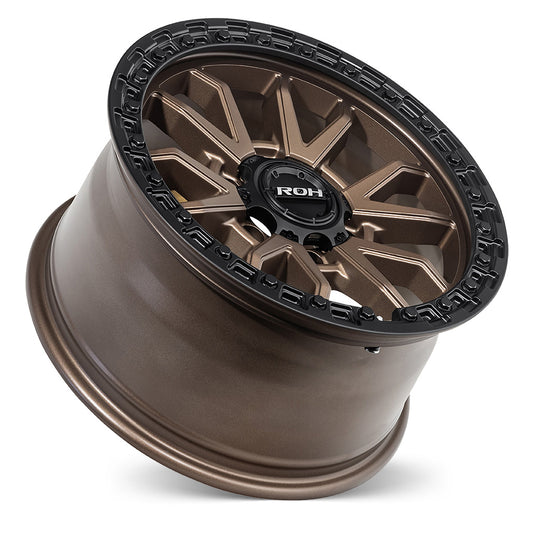 ROH Alloy Wheels RAID Matt Bronze w/Matt Black Lip