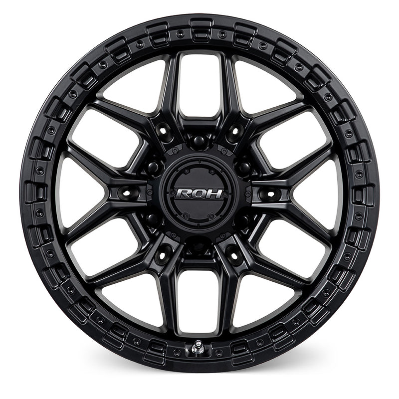 Load image into Gallery viewer, ROH Alloy Wheels AXE Matt Black
