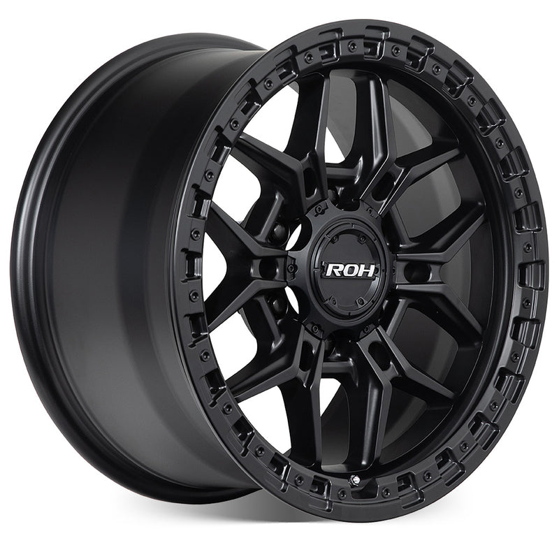 Load image into Gallery viewer, ROH Alloy Wheels AXE Matt Black
