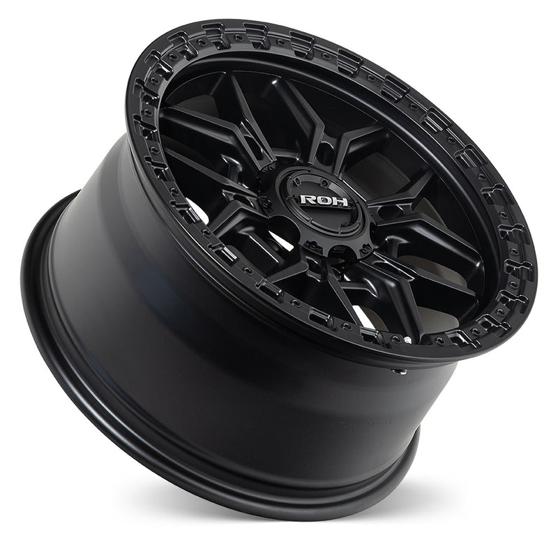 Load image into Gallery viewer, ROH Alloy Wheels AXE Matt Black
