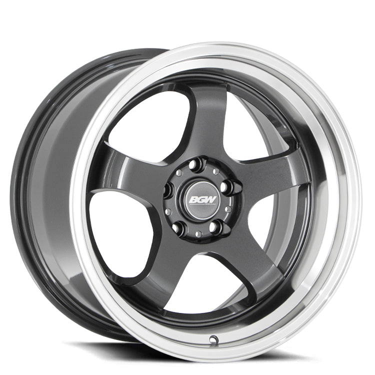 BGW EBISU Gloss Gunmetal w/Machined Lip