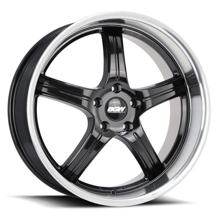 BGW RAMPAGE Gloss Black w/Machined Lip
