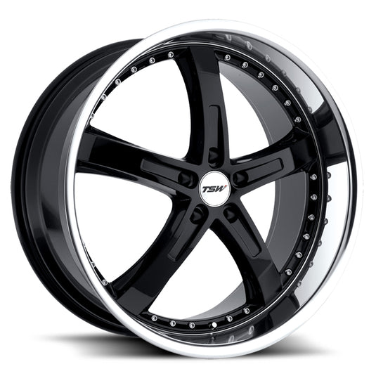TSW JARAMA Gloss Black w/Machined Lip