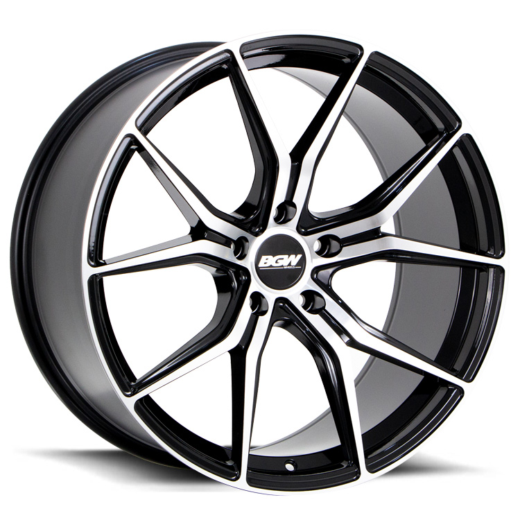 BGW COMPTON[Gloss Black w/Machined Face]