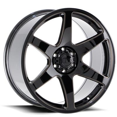 BGW CARTEL[Gloss Black w/Tinted Milled Spokes]