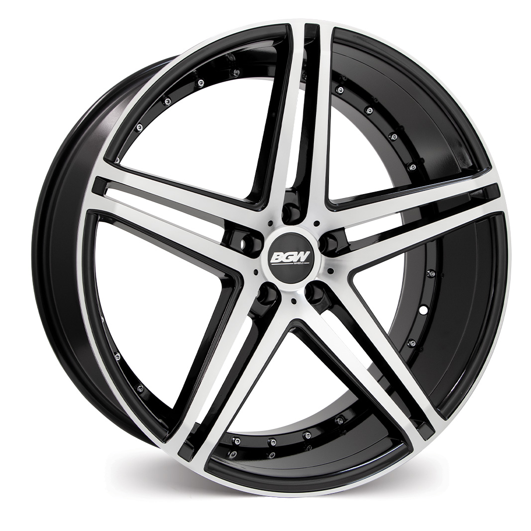 BGW SAXON[Gloss Black w/Machined Face]