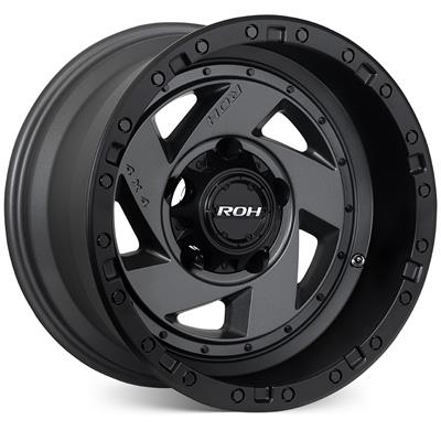 ROH ALLOY VULCAN[Matt Gunmetal w/Matt Black Rim Edge]