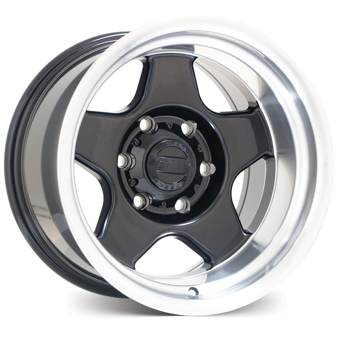 BGW F6[Gloss Black w/ Machined Lip]
