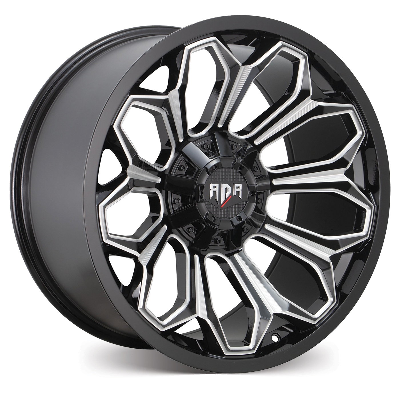RDR RD52[Gloss Black w/Machined Face & Milled Spoke]
